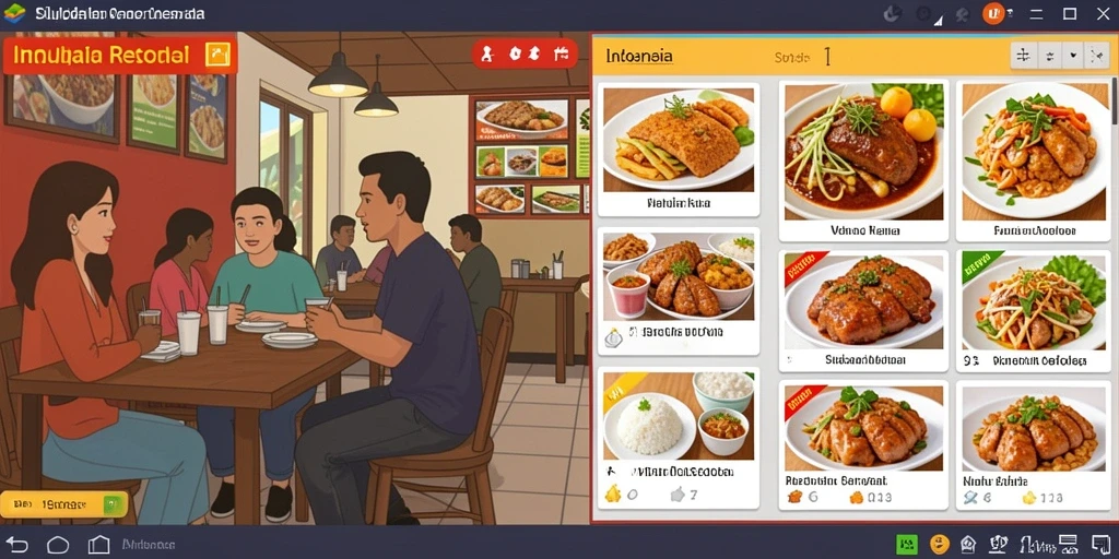 Tampilan antarmuka yang menarik dan mudah dinavigasi.