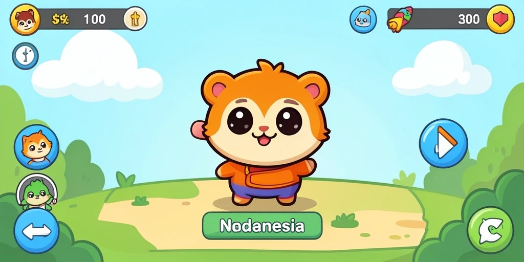 Tampilan antarmuka yang modern dan atraktif.