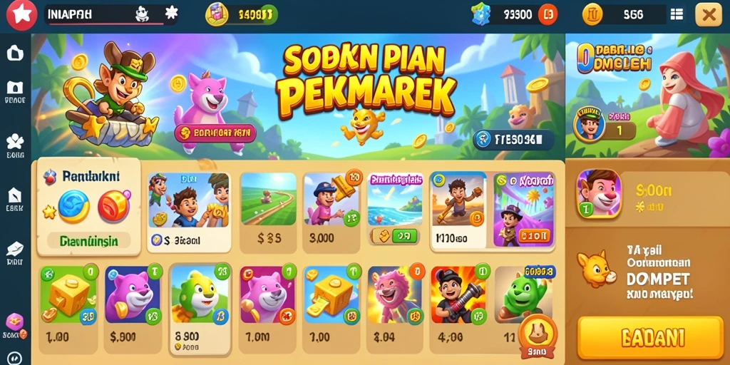 Tampilan antarmuka yang menarik dan user-friendly.
