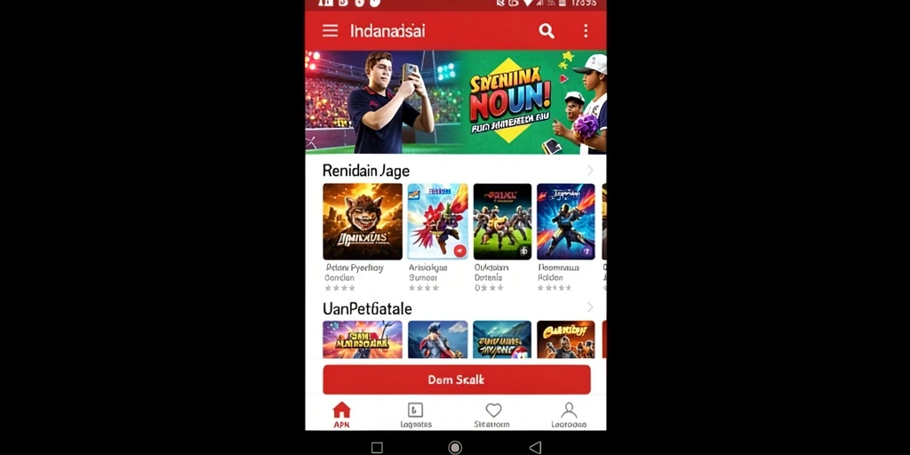 Tampilan antarmuka pengguna yang menarik dan modern.