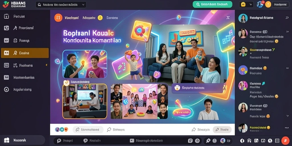 Tampilan awal permainan yang menawan dan sederhana.