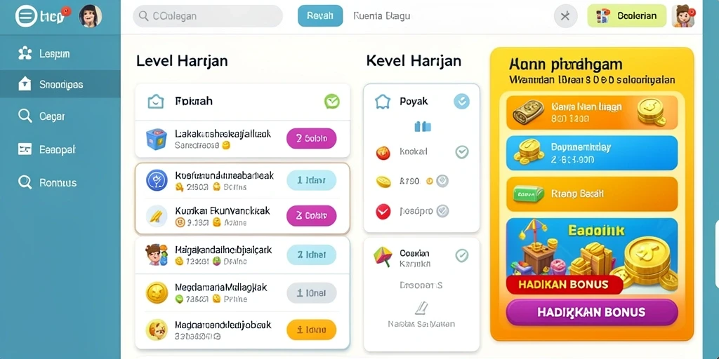 Tampilan awal yang menarik dan ramah pengguna.