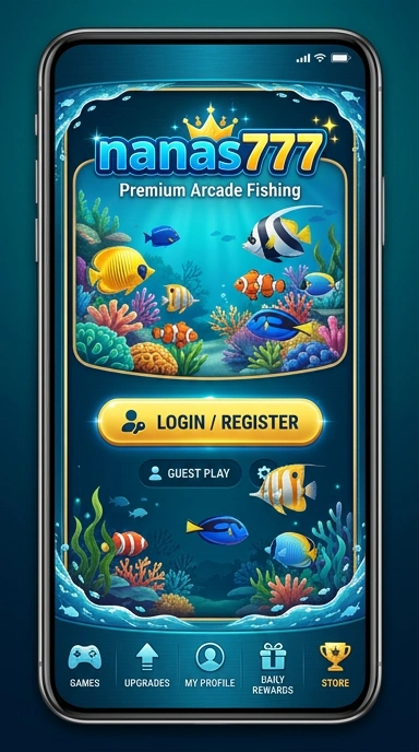 Cuplikan layar menu unduhan nanas777 untuk perangkat Android